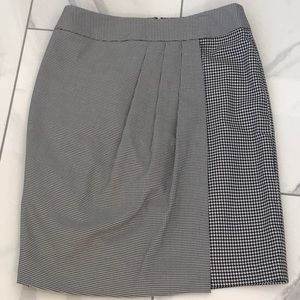 NWT Calvin Klein Houndstooth Skirt 6P